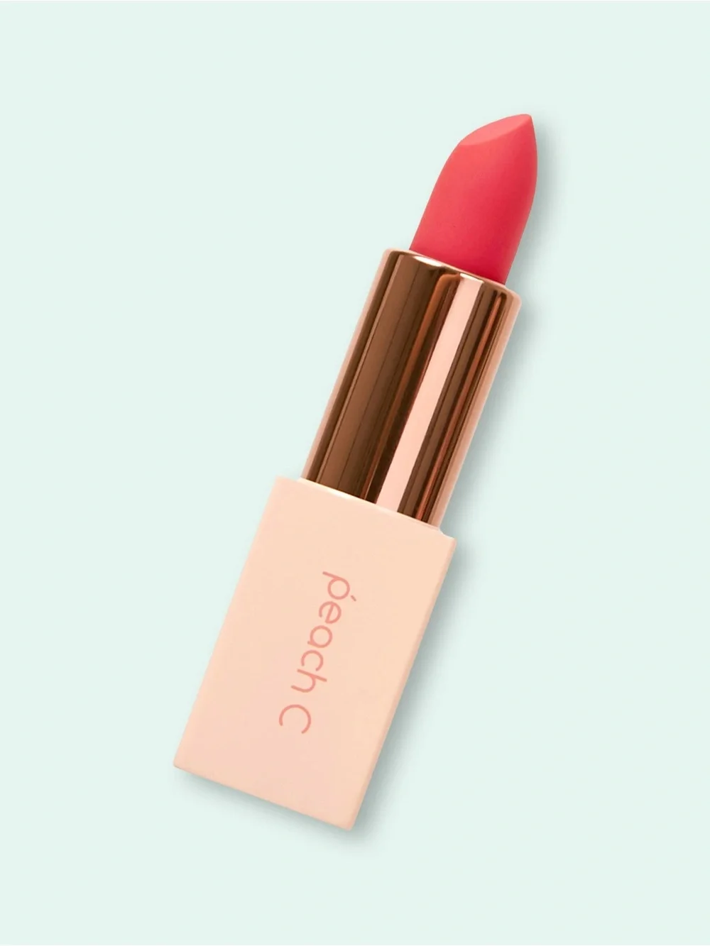 peach C Easy Matte Lisptick in 03 Scarlet Pink NIB